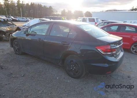 2013 Honda Civic Lx из США, поврежденный, VIN 2HGFB2F5XDH527579